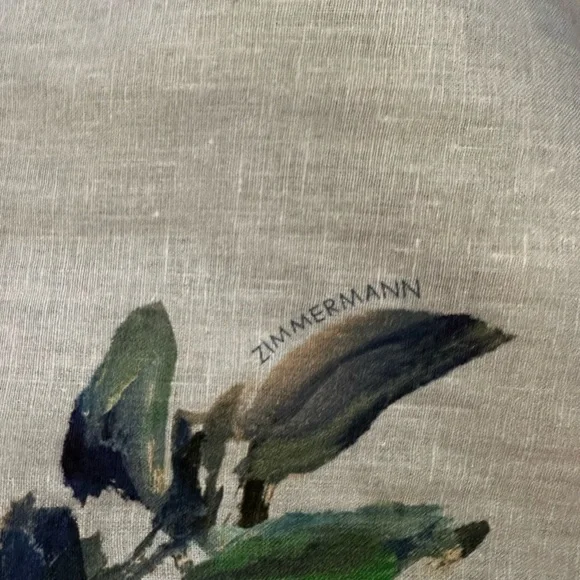 NWT $850 ZIMMERMANN Everley Plunge MIDI Dress Size AU 4 US 10-12 - Picture 14 of 15